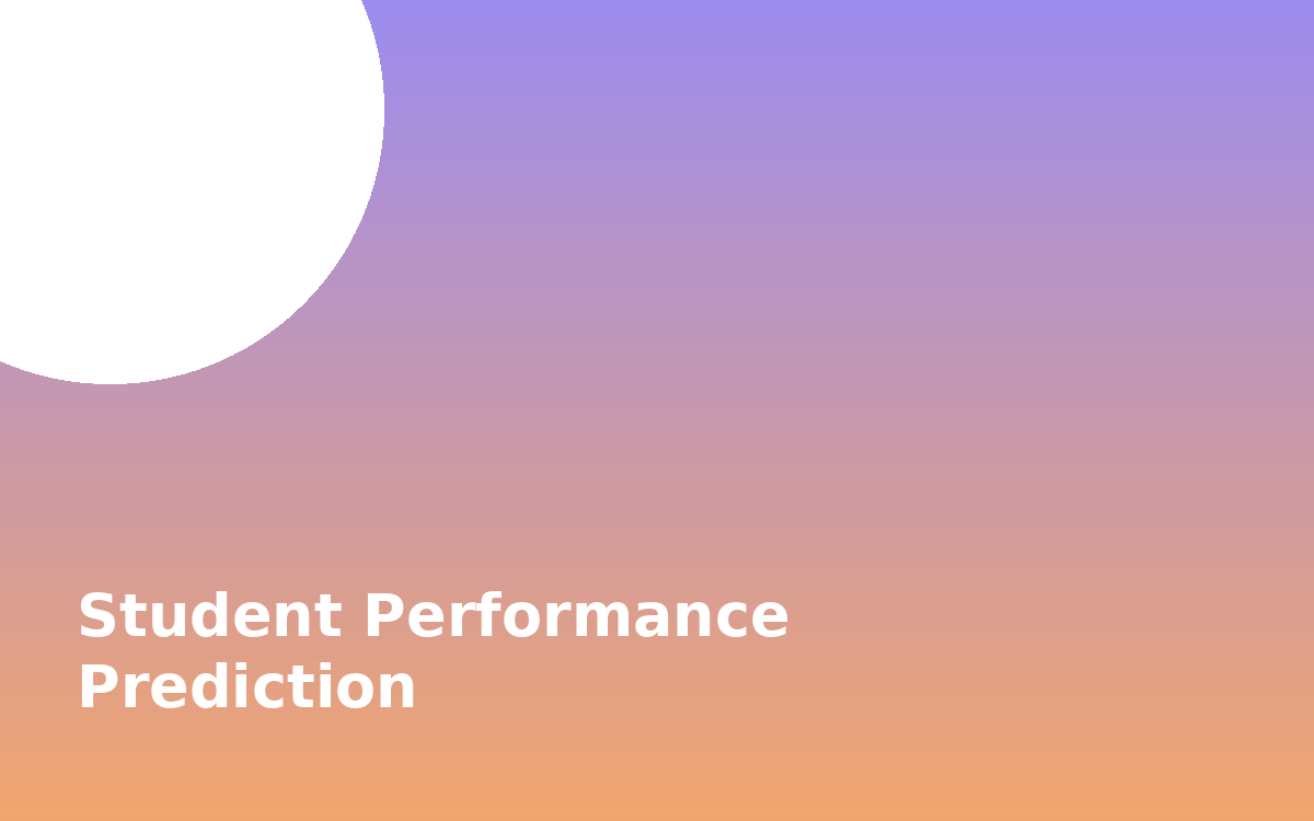 Student Performance Prediction